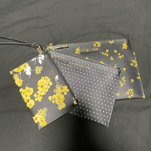 Michael Kors 3 piece wristlet